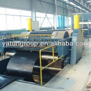 Steel belt vulcanizing press