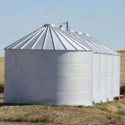 steel grain silo