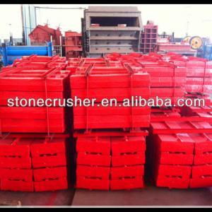 stone impact rock crusher casting blow bars(flat hammer)