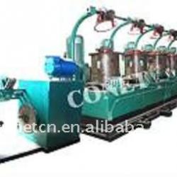 Straight line type continuous wire drawing machine