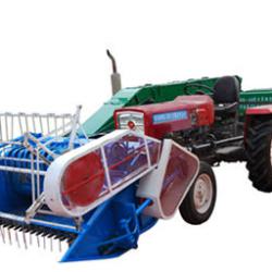 Straw baler Wheat stubble harvester and baler