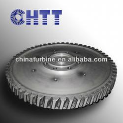superalloy titanium alloy Turbine Wheel turbine disk for turbo expander and turbojet engine
