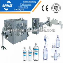 SUS304 SM F24-24-8 full automatic three in one water bottling machine