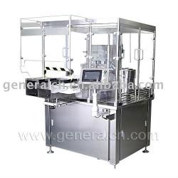 syringe filling and closing machine