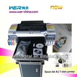 t shirt printing machine A2 size 4880 directly printing for Garment T-shirt 2880*1440dpi