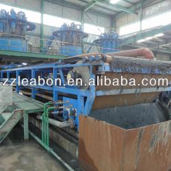 tailings DZU vacuum belt filter press