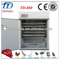 TD-880 automatic poultry incinator holding 880 chicken eggs