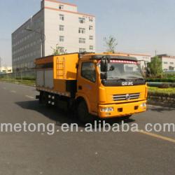 Thermal regeneration road maintenance vehicle