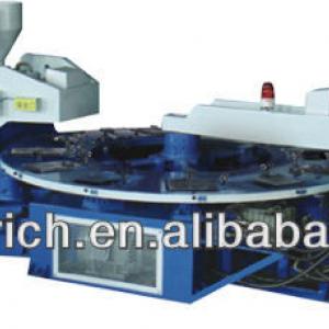 Three-color strap injection moulding machine