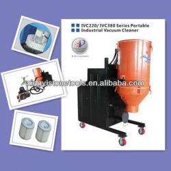Three phase industrial dust extractor