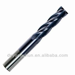 TiAlN Coated Solid Carbide K10 Grade End Mill