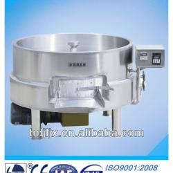 Tilting industrial corn dough cooking kettle