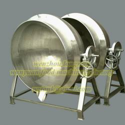 tilting jacketed kettle SS304 200L~600L jacketed kettle with 36rpm agitator 1.5KW jacketed kettle