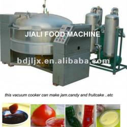 tilting vacuum cooker with mixer