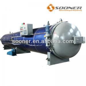 Tire retreading machinery autocalve pressure vessels