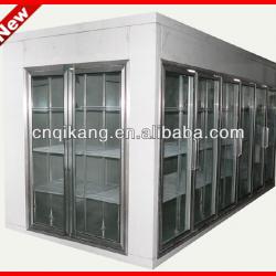 Toughened Glass Display Cooler Cold Room Storage