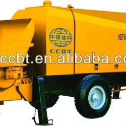 trailer electrical motor concrete pumping machine HBT60.13.90S