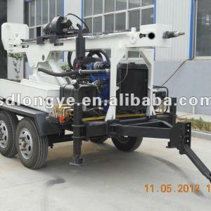 Trailer-mounted Water Well Drilling Rig