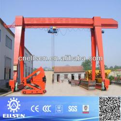 Travelling single girder gantry crane