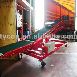 truck unloading conveyor, carton loading conveyor