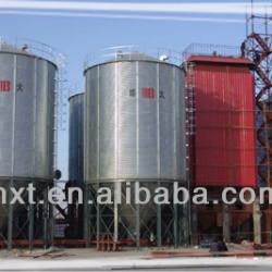 TSE manufacturing Corrugated Steel Grain Silo, cone bottom silos, 1000t grain storage silo