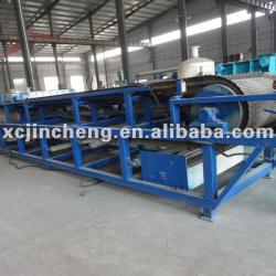 Tuber dewatering machine filter press