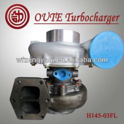 Turbocharger H145-03FL for gas powered vehicle