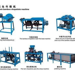 twin chopstick making machine