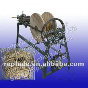 two strand grass rope making machine