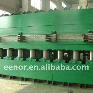 tyre strip precured vulcanizing press