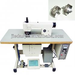 Ultrasonic sewing machine for nonwoven