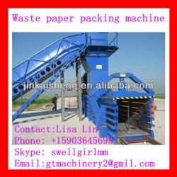 Underground type baler machine for waste paper