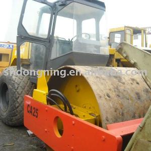 Used Dynapac Road Roller machinery CA 25 yellow