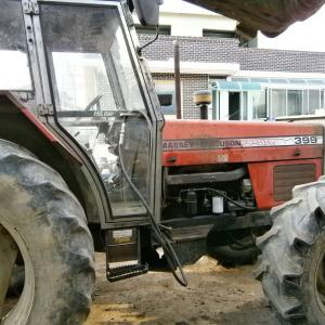 Used farm tractor