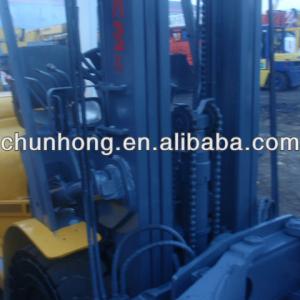 used forklift, tcm 3t forklift with paper roll clamp, origin from japan