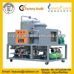 Used Hydraulic Oil Processing Machine, Oily-water separator, waste lubricant oil refinery/ Used Cooking Recycling Machine