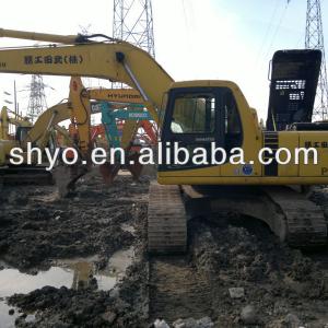 Used Komatsu pc200-6E excavator in low price