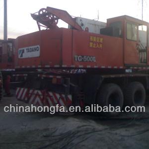 Used Tadano 50ton truck crane for sale