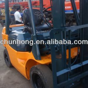 used toyota forklift 3t 7FD30, diesel engine, original from japan