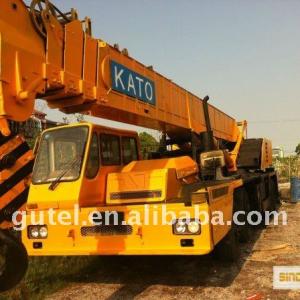 Used truck crane Kato crane NK500E -3 right hand drive