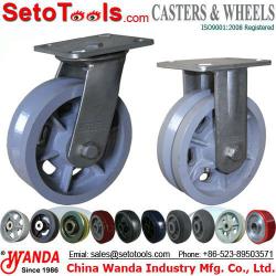 V groove casters wheels