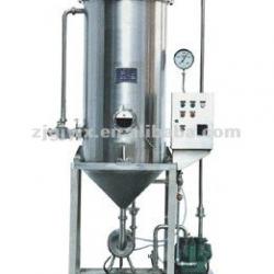 Vacuum degasser for juice bottling line