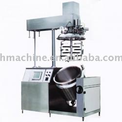 Vacuum homogenizing mixer