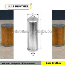 Vacuum pump air filter element 730505
