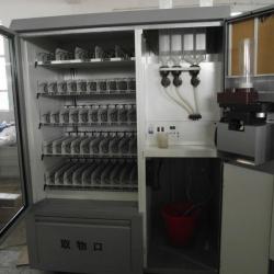 vending machines with heater exchanger