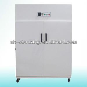 Vertical screen drying cabinets