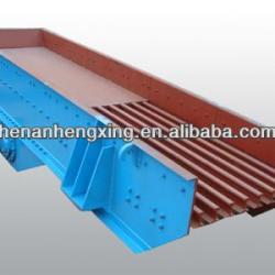 vibrating feeder used in the mining process line