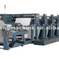 wallpaper, paper carton pre-printed flexo press