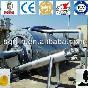 waste tyre refining machine with oil or gas heating