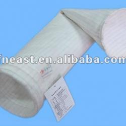 Water and oil repellent polyester fiber filter bag